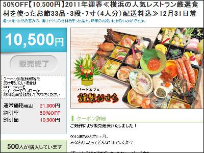 グル―ポンおせち